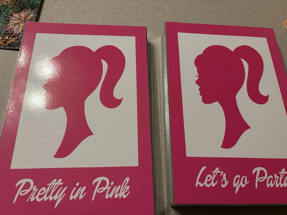 Barbie Wall Signs