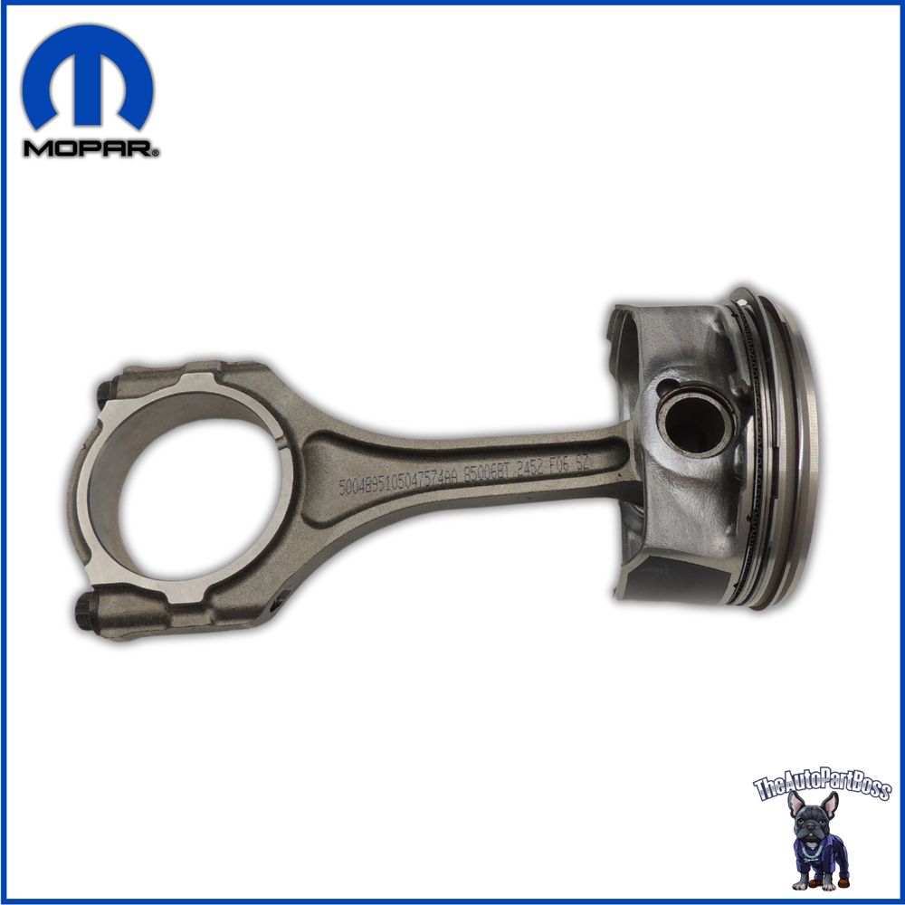 OEM Mopar 5048640AA B Size Piston Pin and Rod Assembly