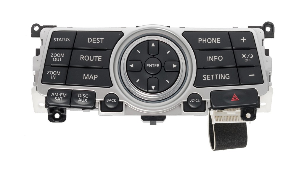 2008-2013 Infiniti G37 Navigation System Control Panel Unit Model ID 28395JK65B