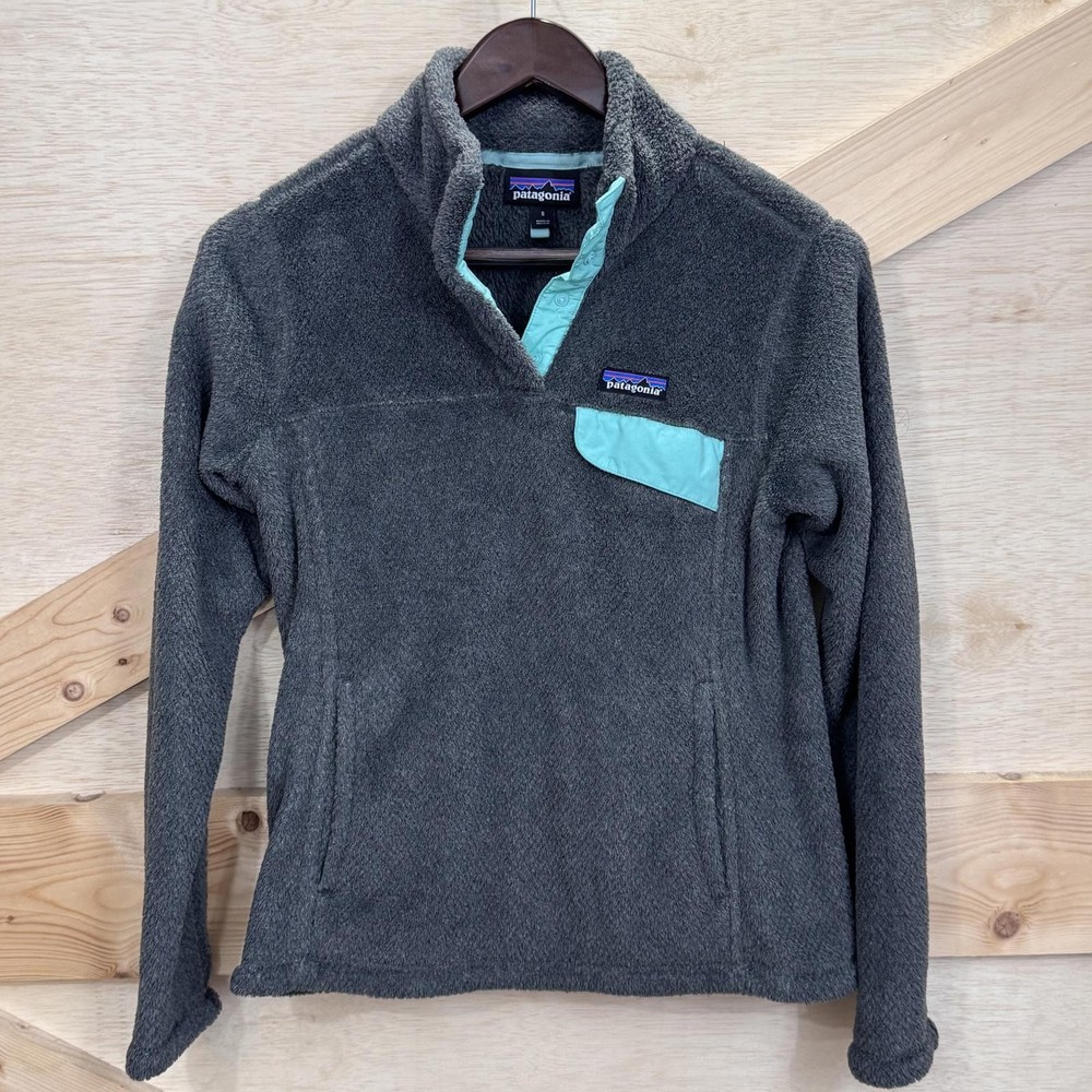 Patagonia Polartec Re-Tool Snap-T Fleece Pullover Sweater Womens Small