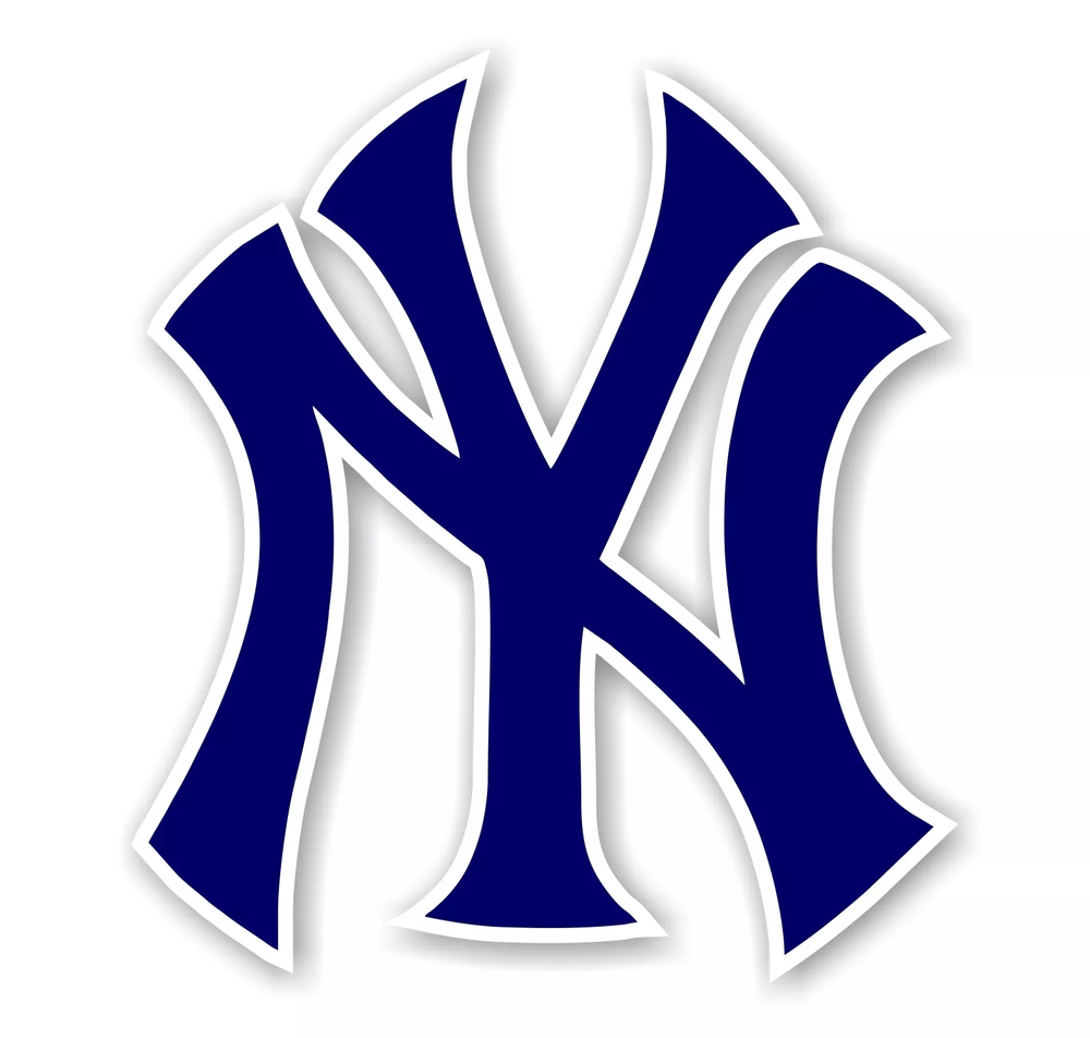New York Yankees MLB Weather Resistant Vinyl Die Cut Sticker Decal 14