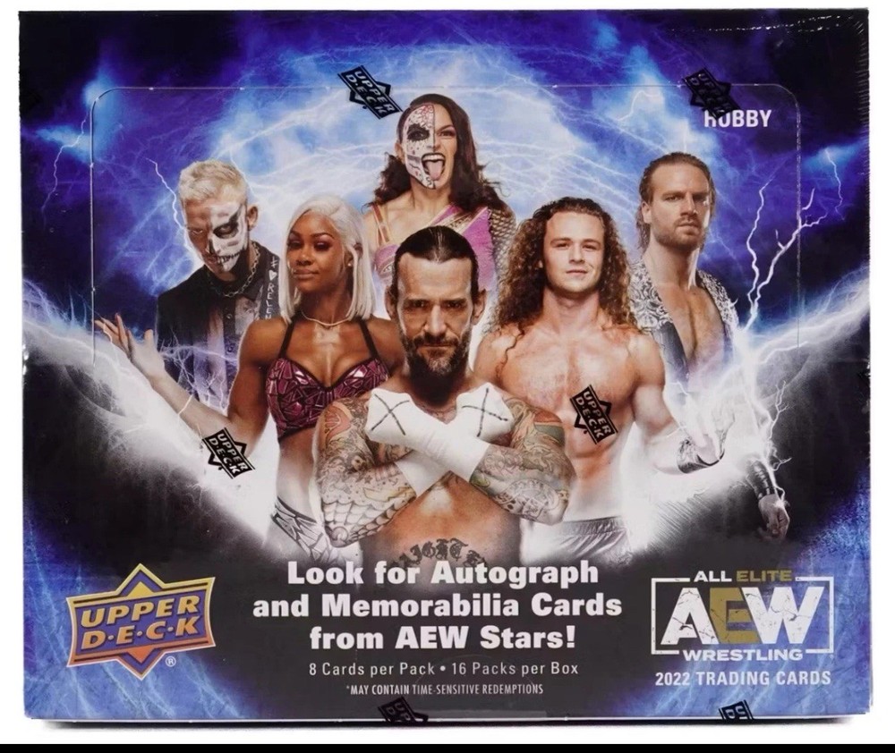 2022 Upper Deck AEW Wrestling Hobby Box