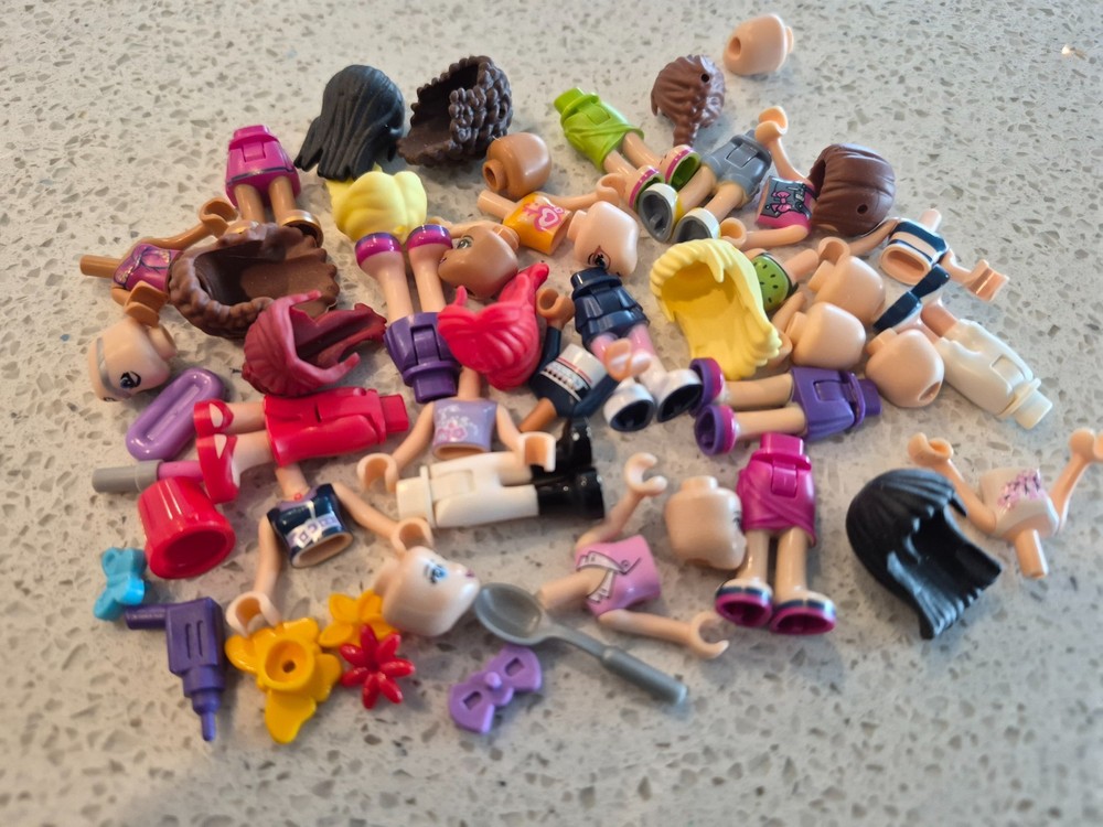 LEGO Friends Girls Minifigures Build Your Own 50 pc Lot