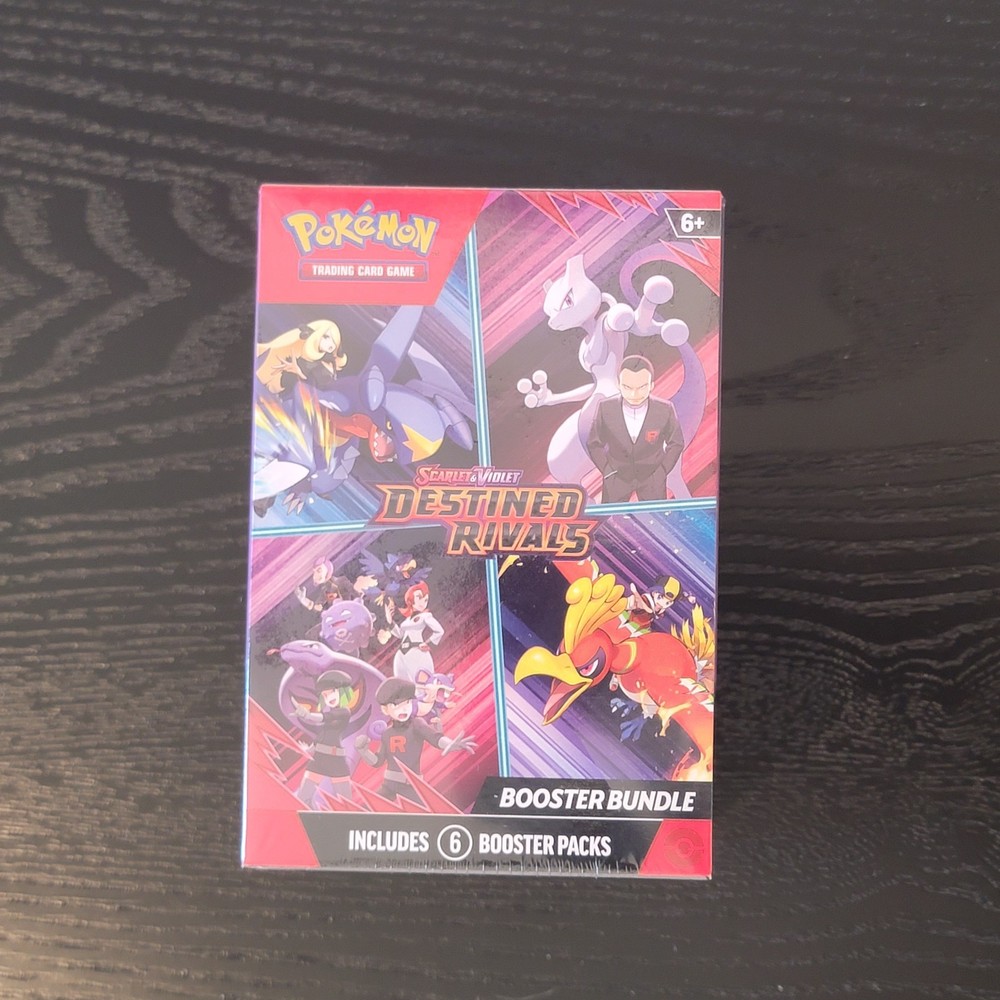 Pokemon Scarlet & Violet Destined Rivals Booster Bundle Box New Factory Sealed