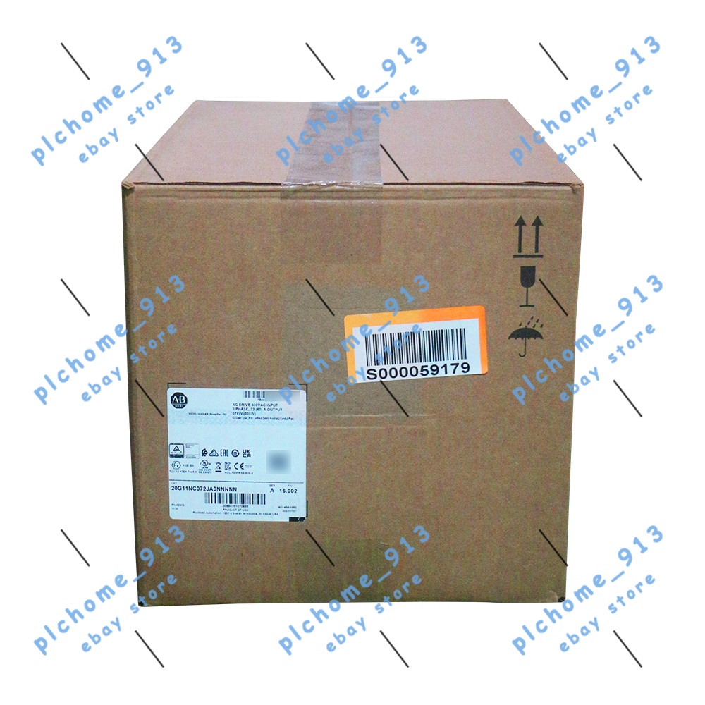 New Allen Bradley 20G11NC072JA0NNNNN PowerFlex Air Cooled 755 AC Drive Open Type