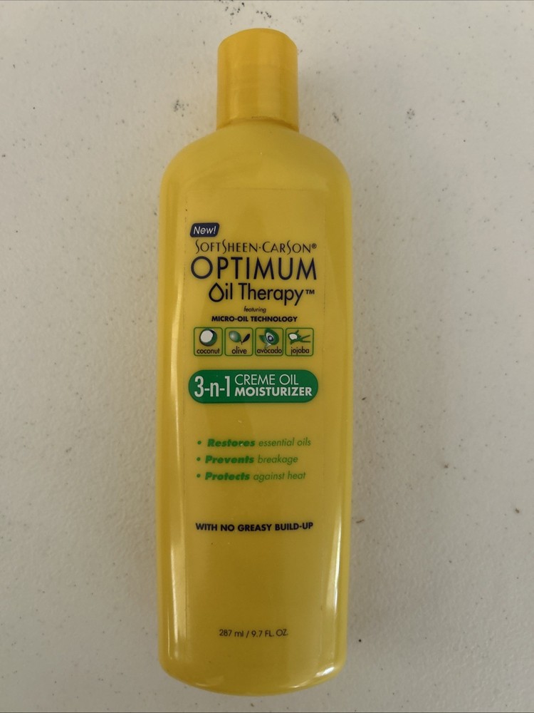 SoftSheen Carson 3-in-1 Creme Oil Moisturizer 9.7 oz for Hydration