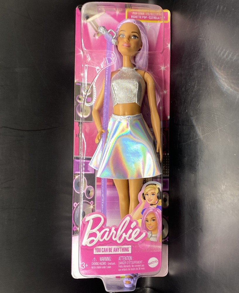 Barbie POP STAR You can Be Anything Doll Careers Singer BRAND NEW