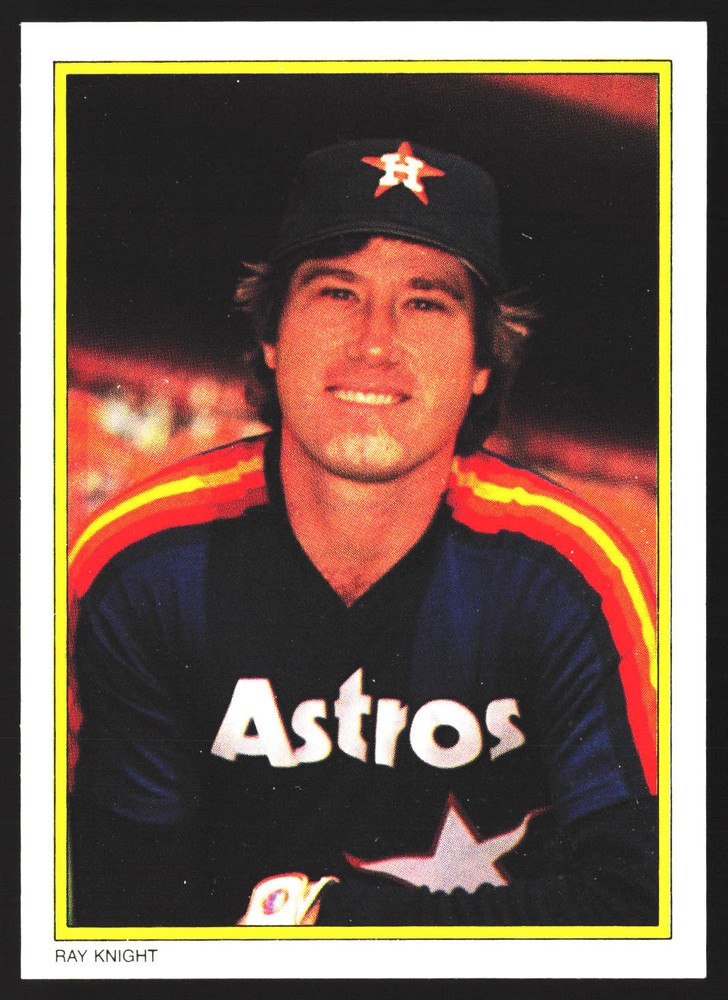 1983 Topps Ray Knight #18 All-Star Edition Houston Astros Baseball Card