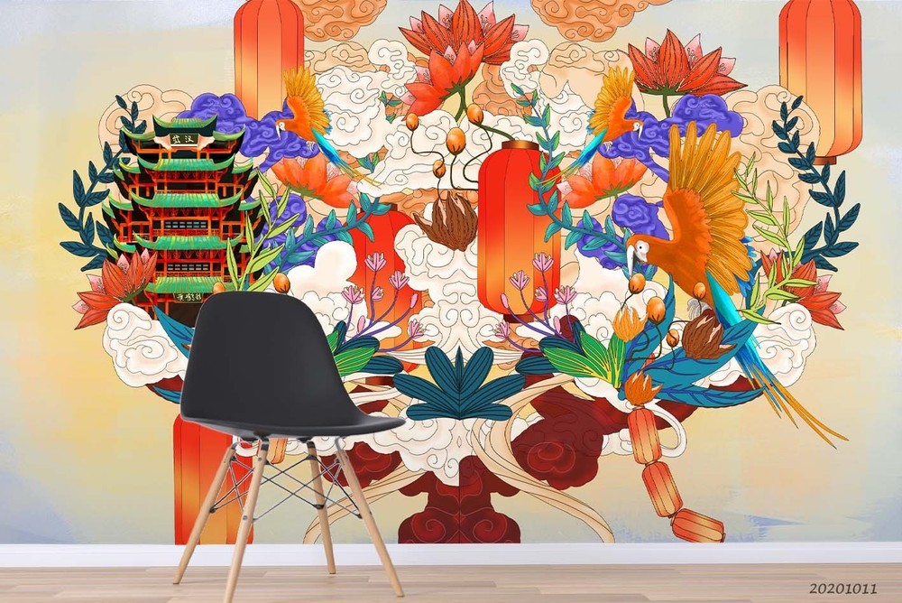 3D Chinese Style Painting Wall Murals Wallpaper Murals Wall Sticker 20