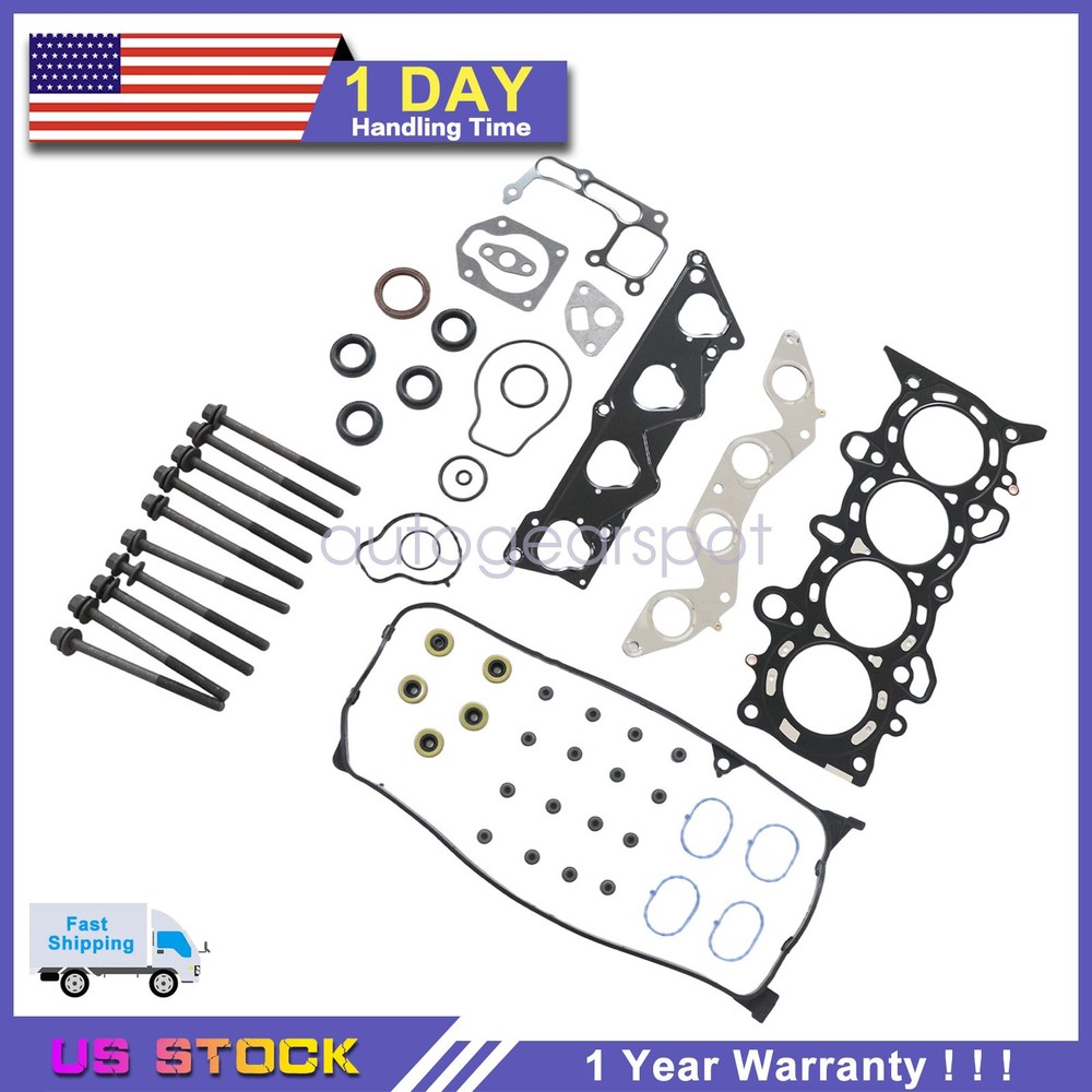 Head Gasket Set For 2001-2005 Honda Civic 1.7L Engine With Cylinder Head Bolt
