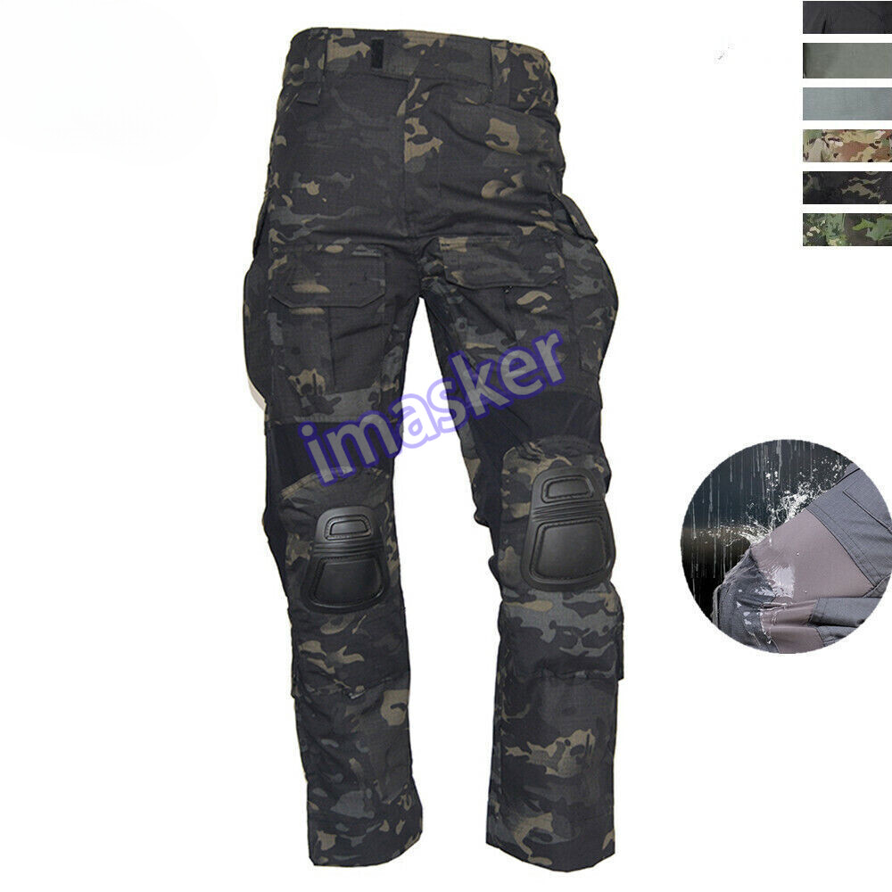 Men's Military Tactical GEN3 Pants Outdoor Army Camo Trousers SWAT Cargo Pants