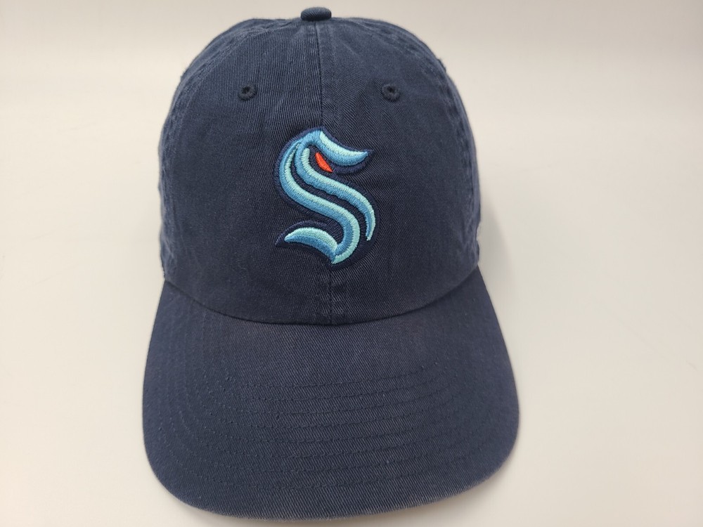 Seattle Kraken 47 Brand Strapback Adjustable Hat Cap Men Women NHL Hockey Blue