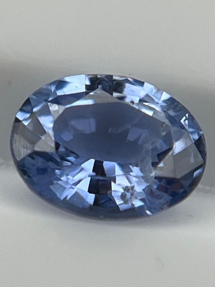 Natural Blue Sapphire Oval Cut Loose Gemstone .76 Ct 6.08 x 4.72 mm BLS-66