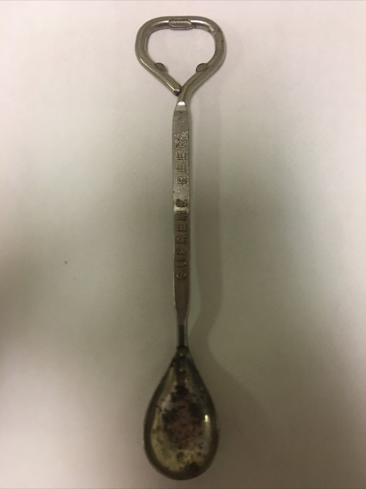 Supreme Beer S. Bethlehem Brewing Co. PA Vintage Spoon Bottle Opener Collectible