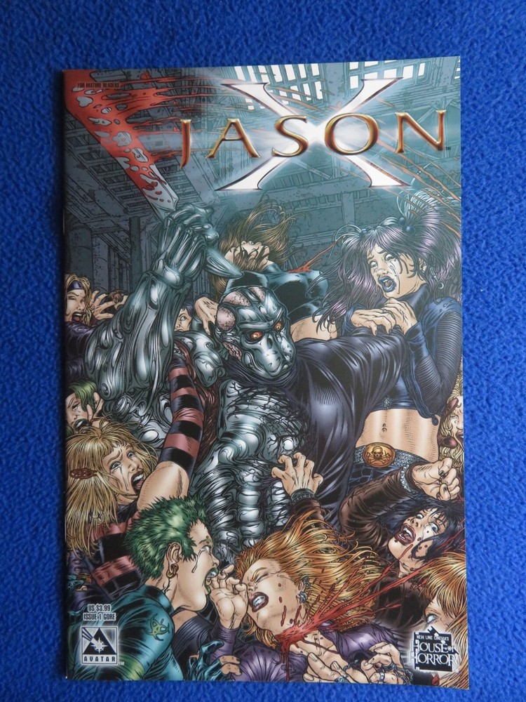 Friday the 13th Jason X #1 Gore Variant Avatar Press 2006