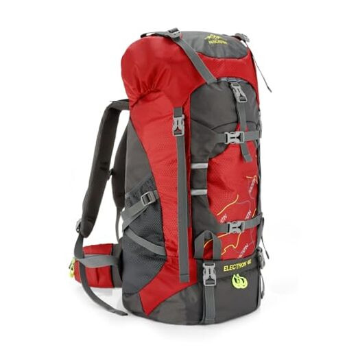 Hiking Backpack, 60L Lightweight Large Rucksack for Men Women, Tear and Water
