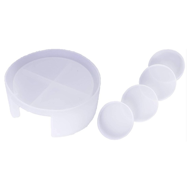 Resin Epoxy Soap Casting Mold DIY Cup Mat Craft Mould