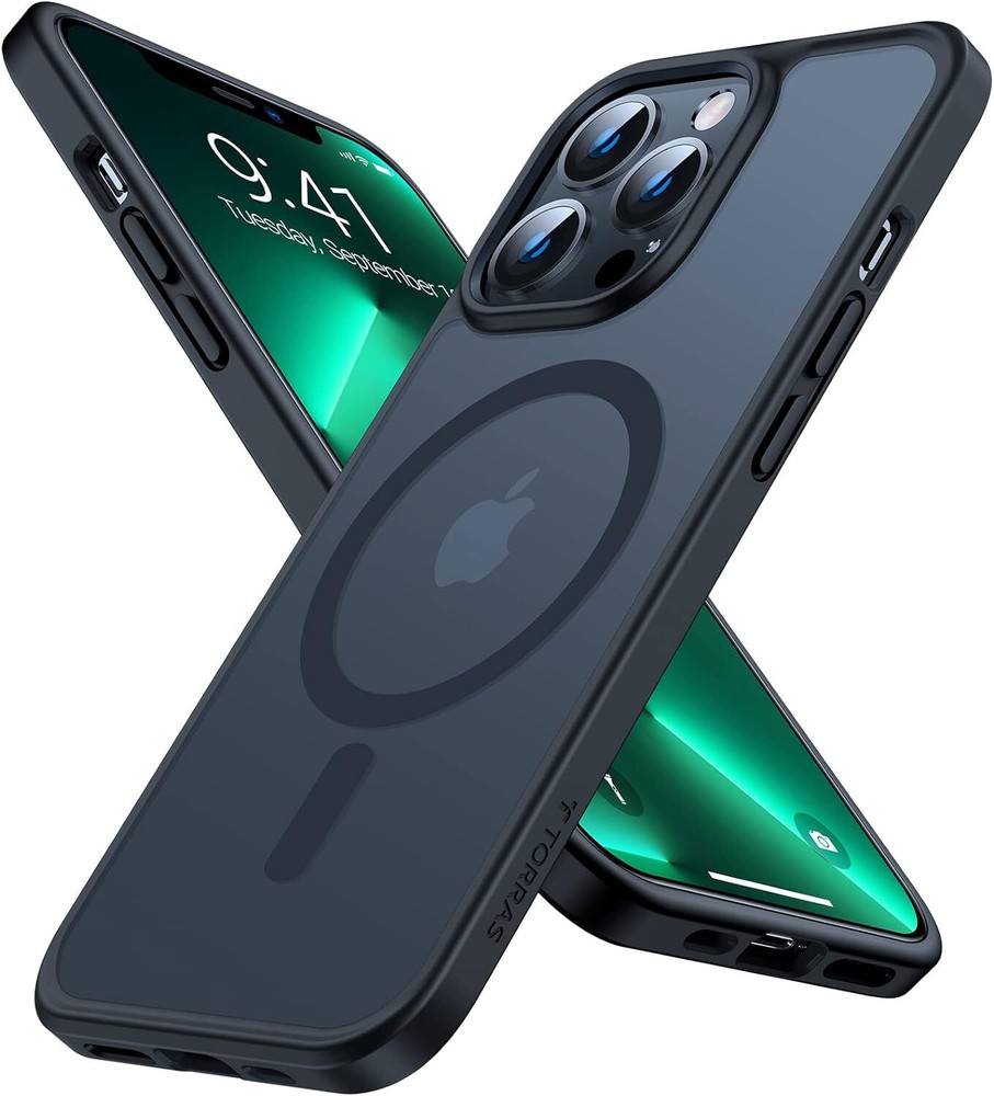 Stronger Magnetic for iPhone 13 Pro Case, 10FT Military Grade Drop Tested, Compa