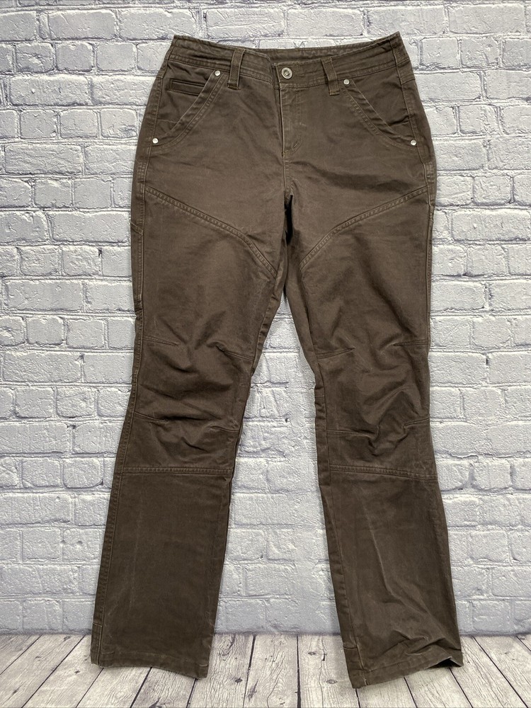 Kuhl Rydr Pant Vintage Patina Dye Women’s Size 6 Regular Brown Carpenter Hiking