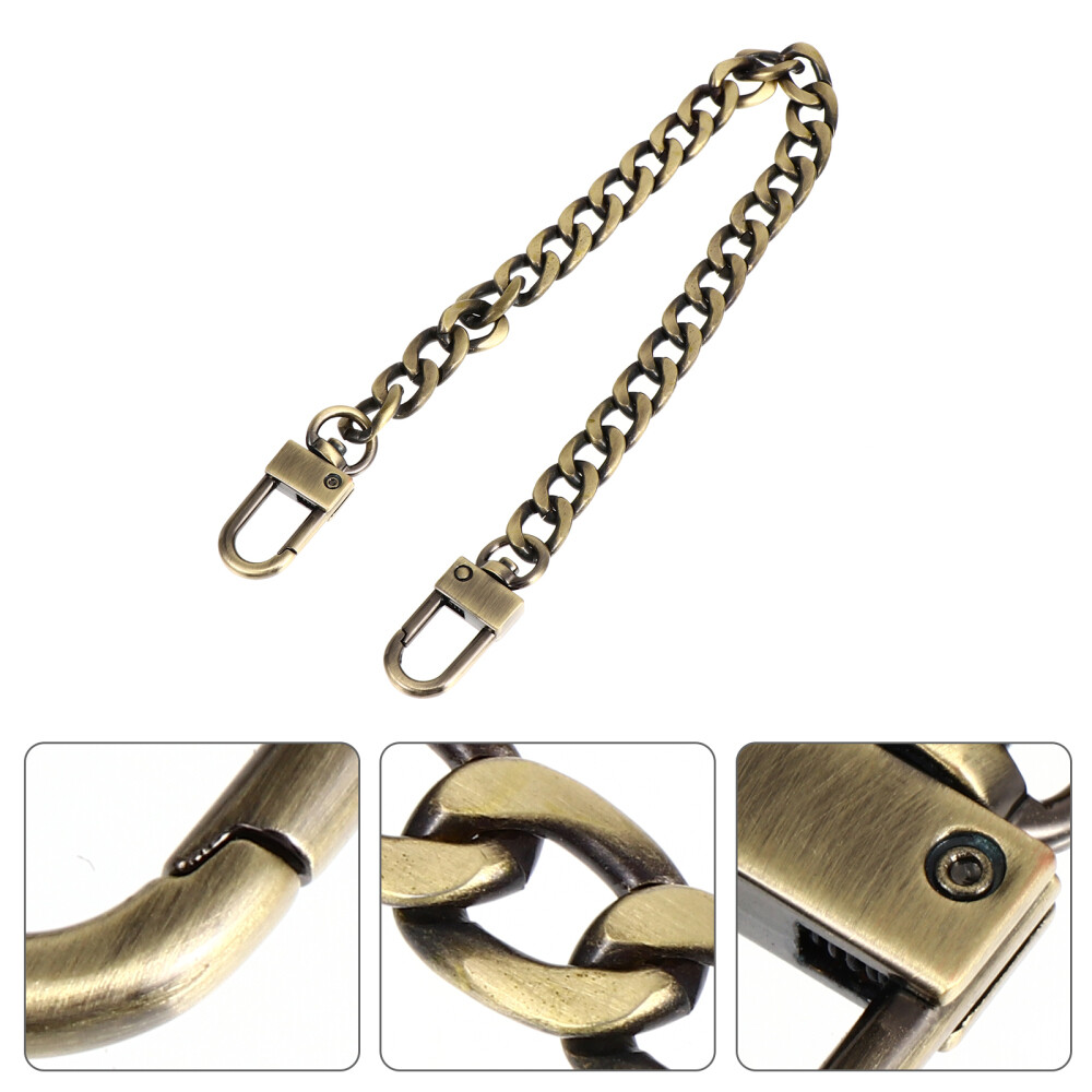 Metal Flat Handbag Chain Handbag Straps Crossbody Strap