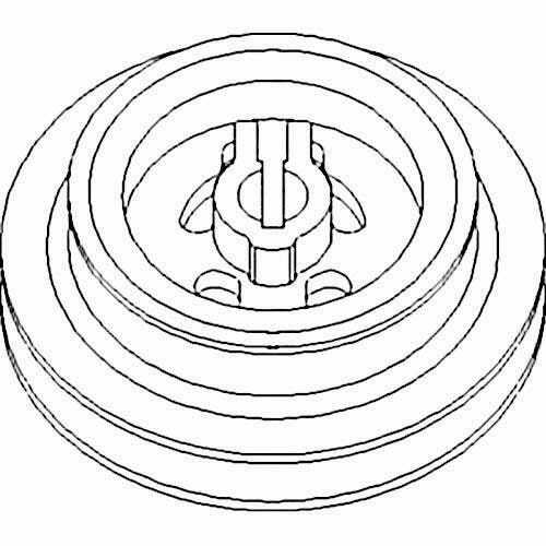 Straw Chopper Drive Pulley fits John Deere 9450 9650 9660 9550 9560 AH162528