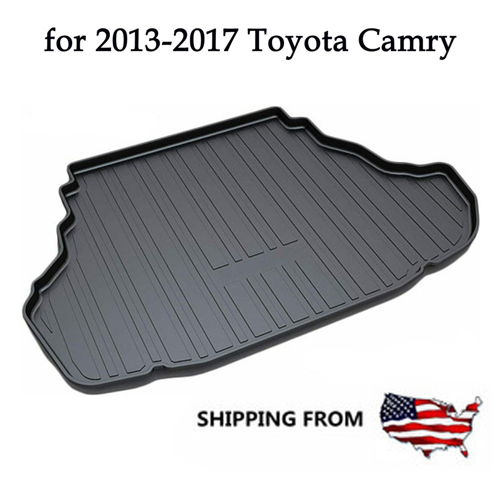 All Weather Rear Trunk Cargo Liner Mat for 2013-2017 Toyota Camry