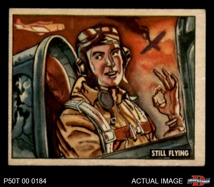 1950 Topps Freedoms War #128 Still Flying 4 - VG/EX