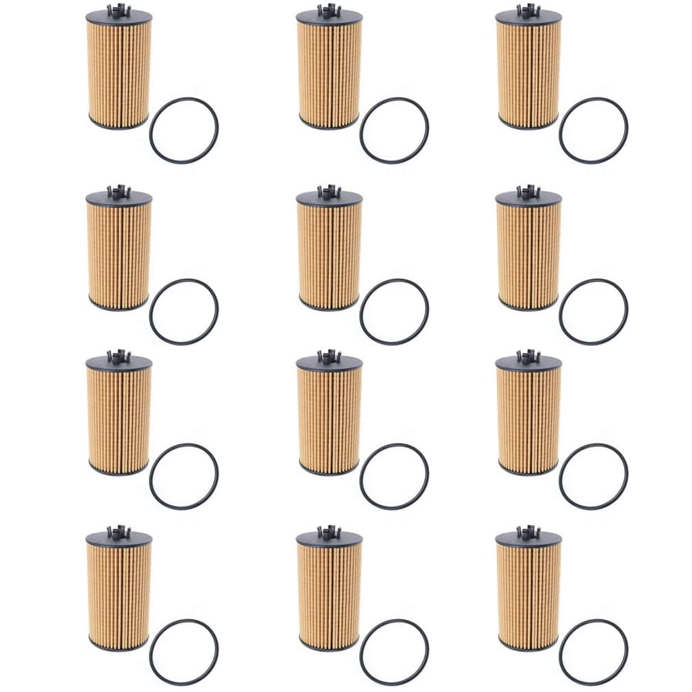 12x Engine Oil Filters Compatible with PF2257G GM 55594651 19324430