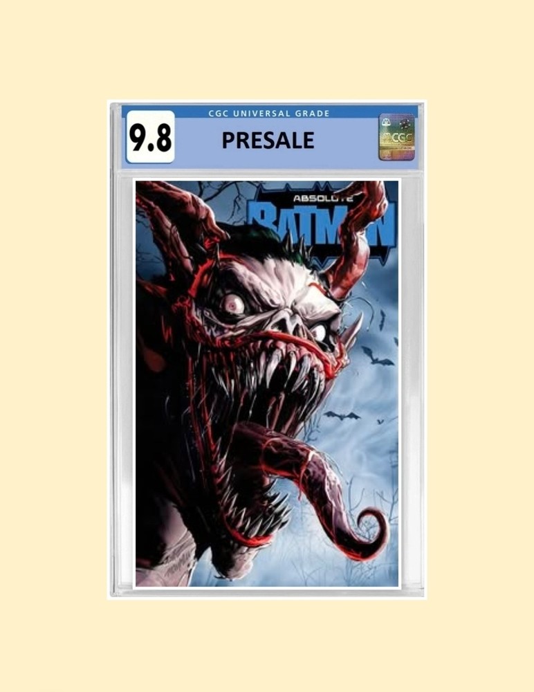 PRESALE Absolute Batman #15 CGC 9.8 Mike Mayhew Limited Edition Absolute Joker-image