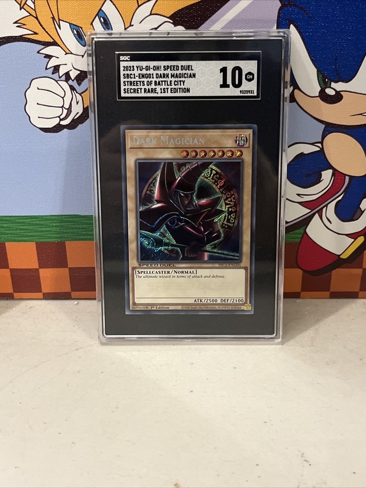 Dark Magician Arkana SBC1-ENG01 SGC 10 Graded Card