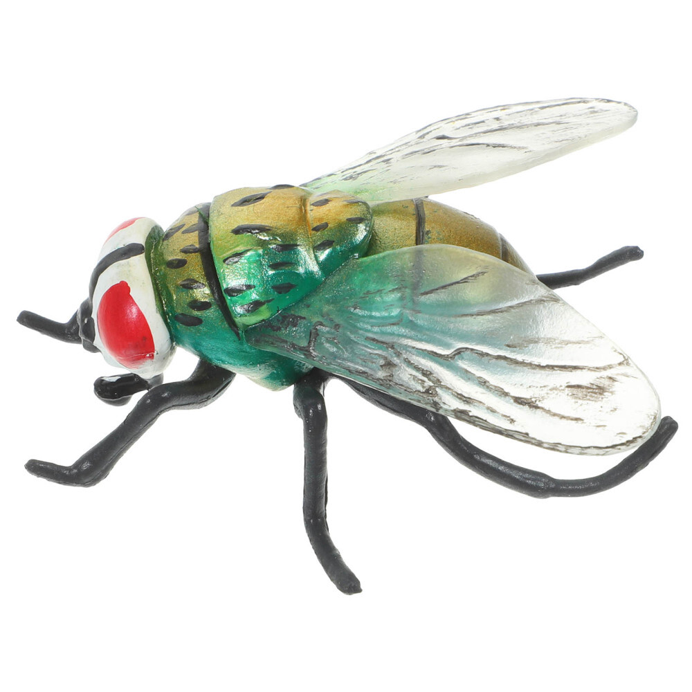 Plastic Fly Housefly Model Artificial Fly Fake Insect Ornaments Party Props Toy