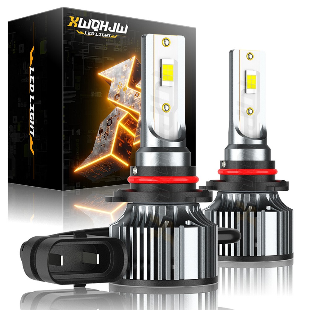 9006 HB4 LED Headlight Bulbs 2-Sided Conversion Kit Low Beam Super Bright White Lights