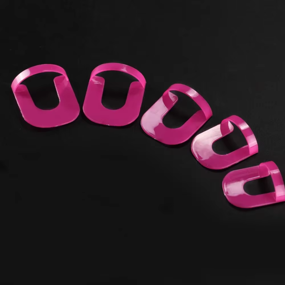 26Pcs/Set 10 Sizes G Curve Shape Varnish Shield Nail Protector Finger Cover Spil