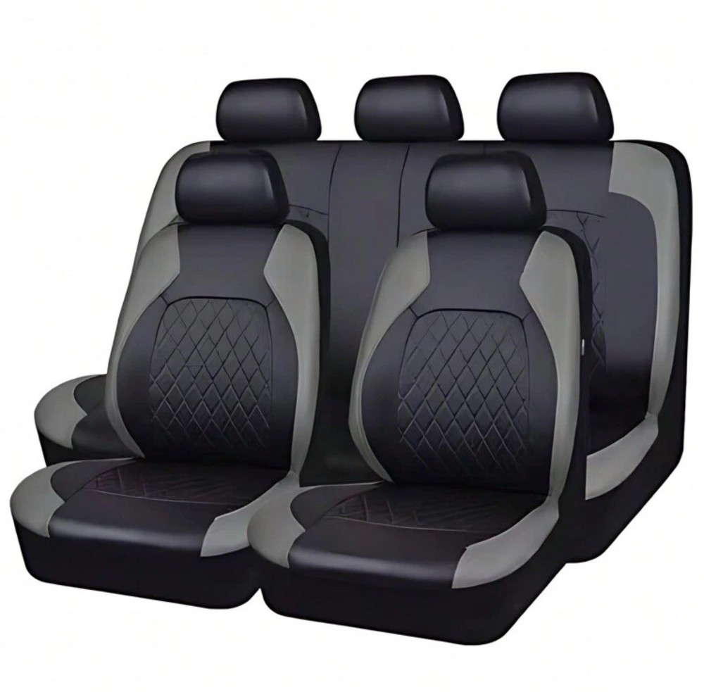 9pcs Universal Car Seat Cover Set Fits 5 Seats for Auto Truck Van SUV