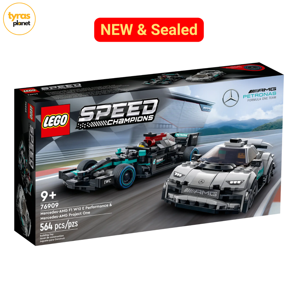 Lego Speed Champions Mercedes-AMG F1 W12 E Performance & Project One Set 76909 Brand New Sealed  