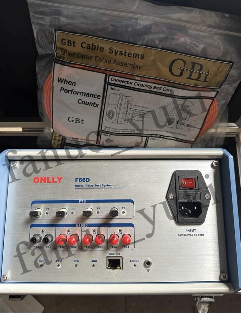 F66D ONLLY F66D Relay protection tester onlly f66d Used test good