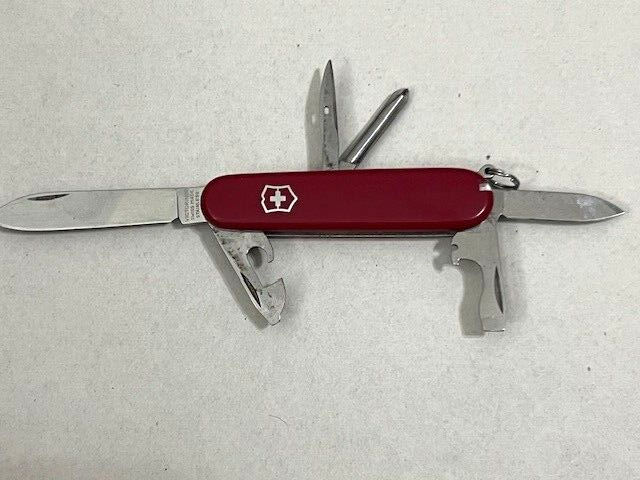 Victorinox TINKER 91mm SWISS Army Pocket Knife RED - Great condition