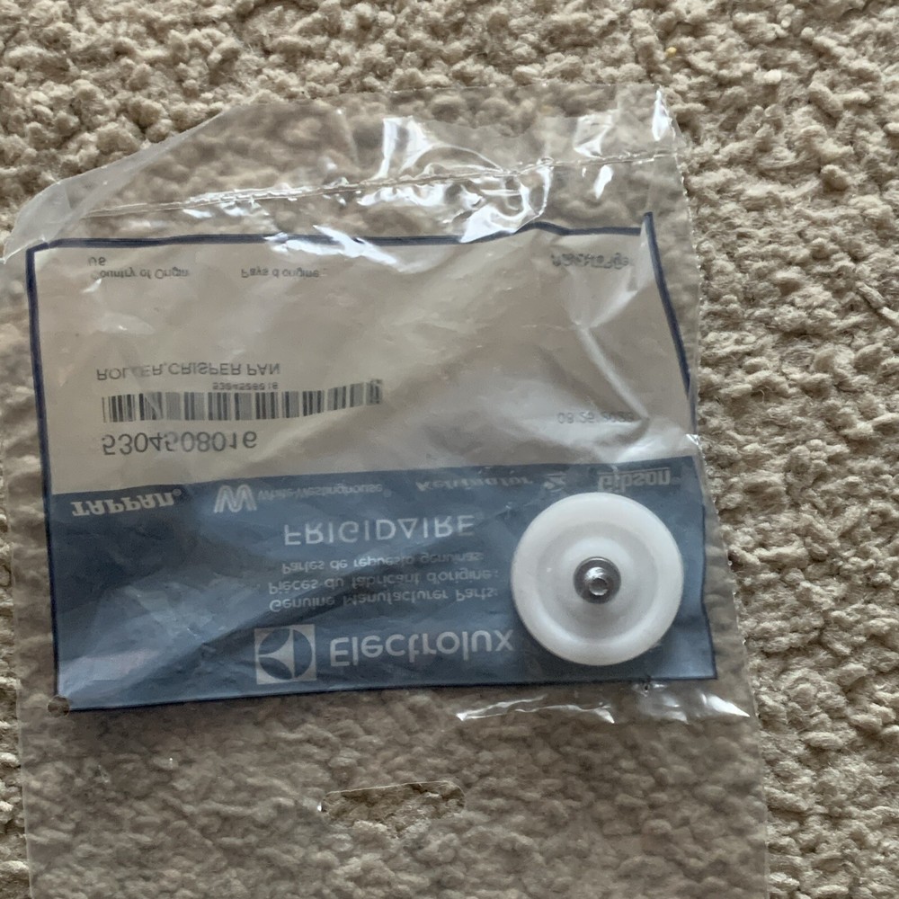 5304508016 Frigidaire Refrigerator Crisper Pan Roller OEM NEW Set of 2