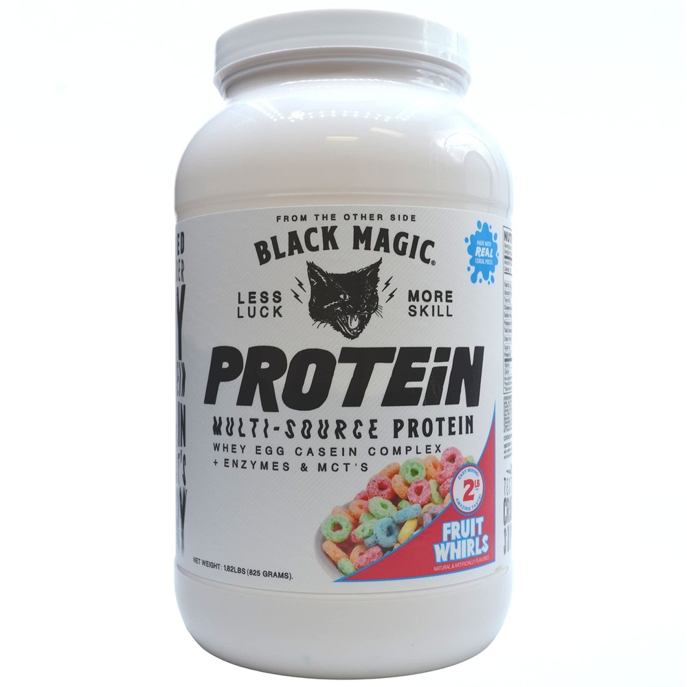 Black Magic Multi-Source Protein - Whey, Egg, Casein Complex with Enzymes & M...