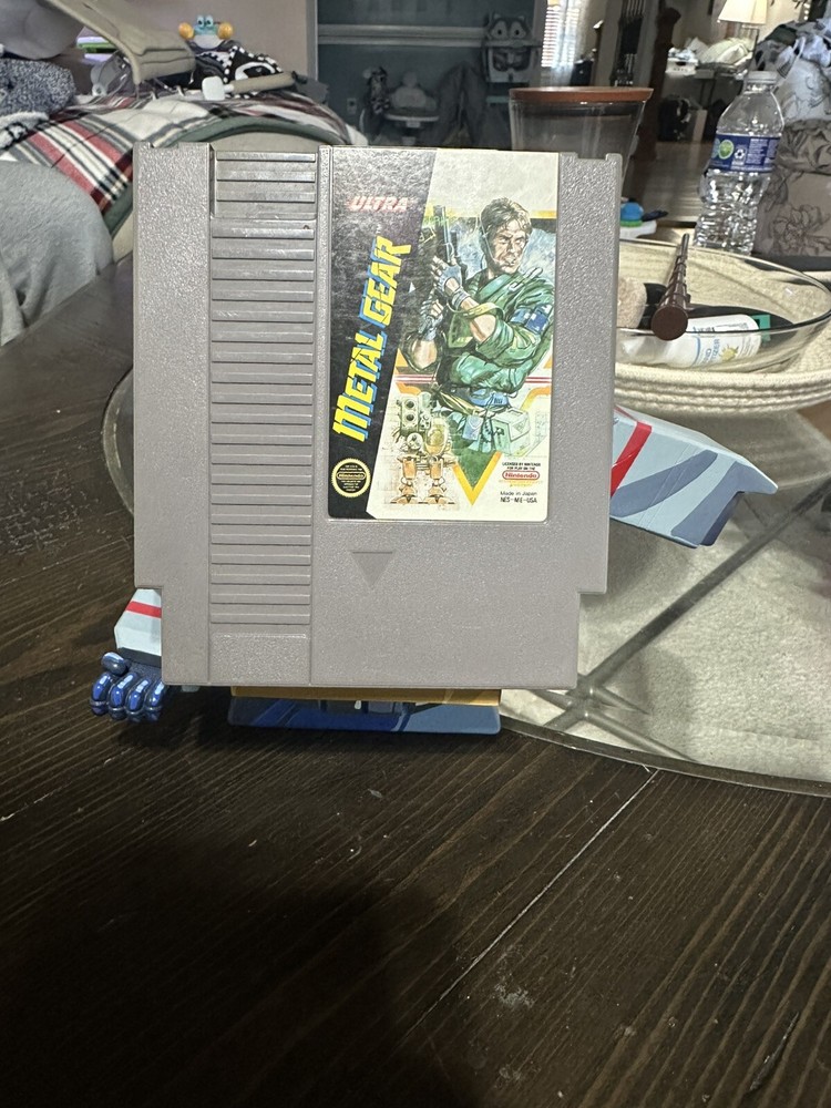 Authentic Metal Gear for Nintendo NES Classic Action Game