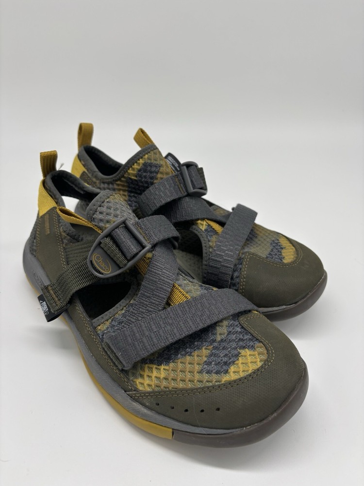 Chaco Womens Z1 Classic Sandals Olive Yellow Size 6 Hiking Outdoor Adventure Footwear