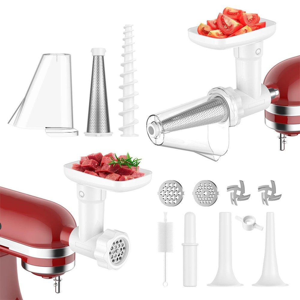 KitchenAid Stand Mixer Fruit Vegetable Strainer Meat Grinder Tomato Attachment  