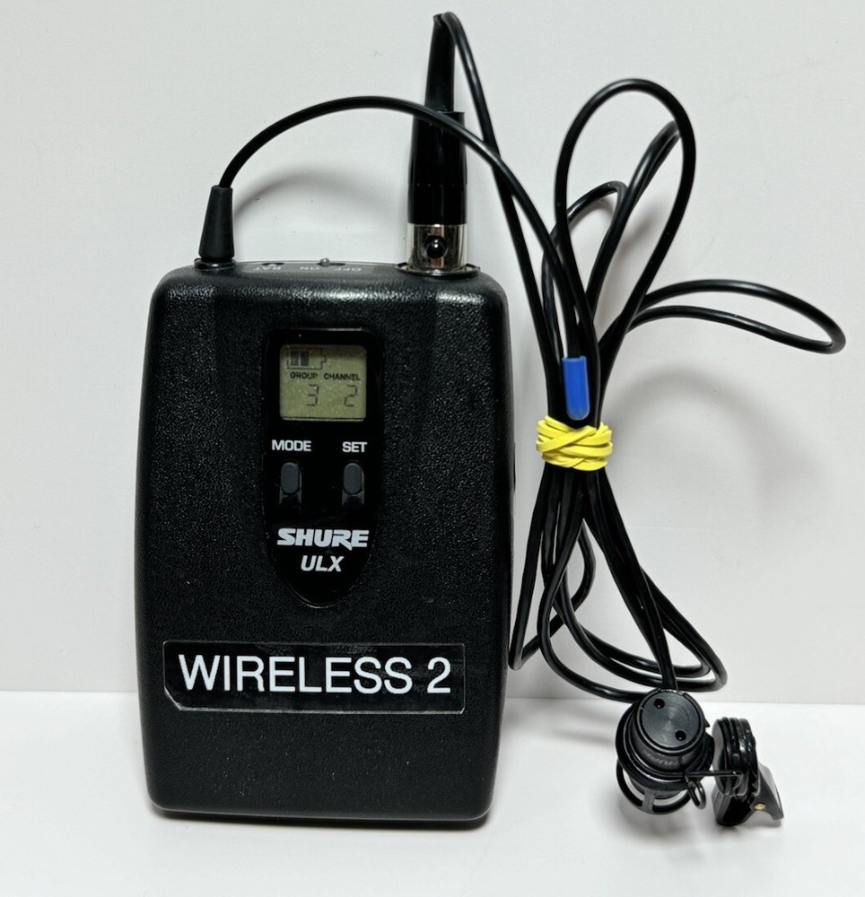Shure ULX1-G3 Wireless Bodypack Transmitter - G3 Band: 470-506 MHz