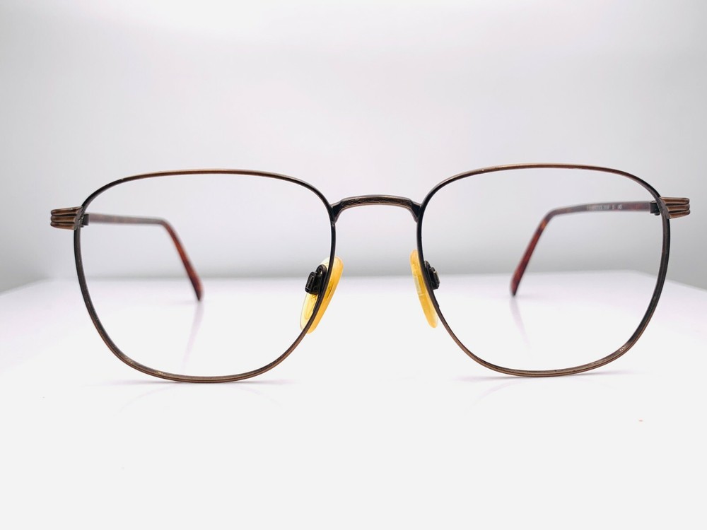 Vintage Rodenstock 29.04 Brown Metal Oval Sunglasses FRAMES ONLY Japan