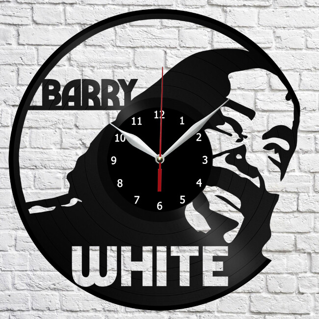 Barry White Vinyl Record Wall Clock Home Fan Art Decor 12
