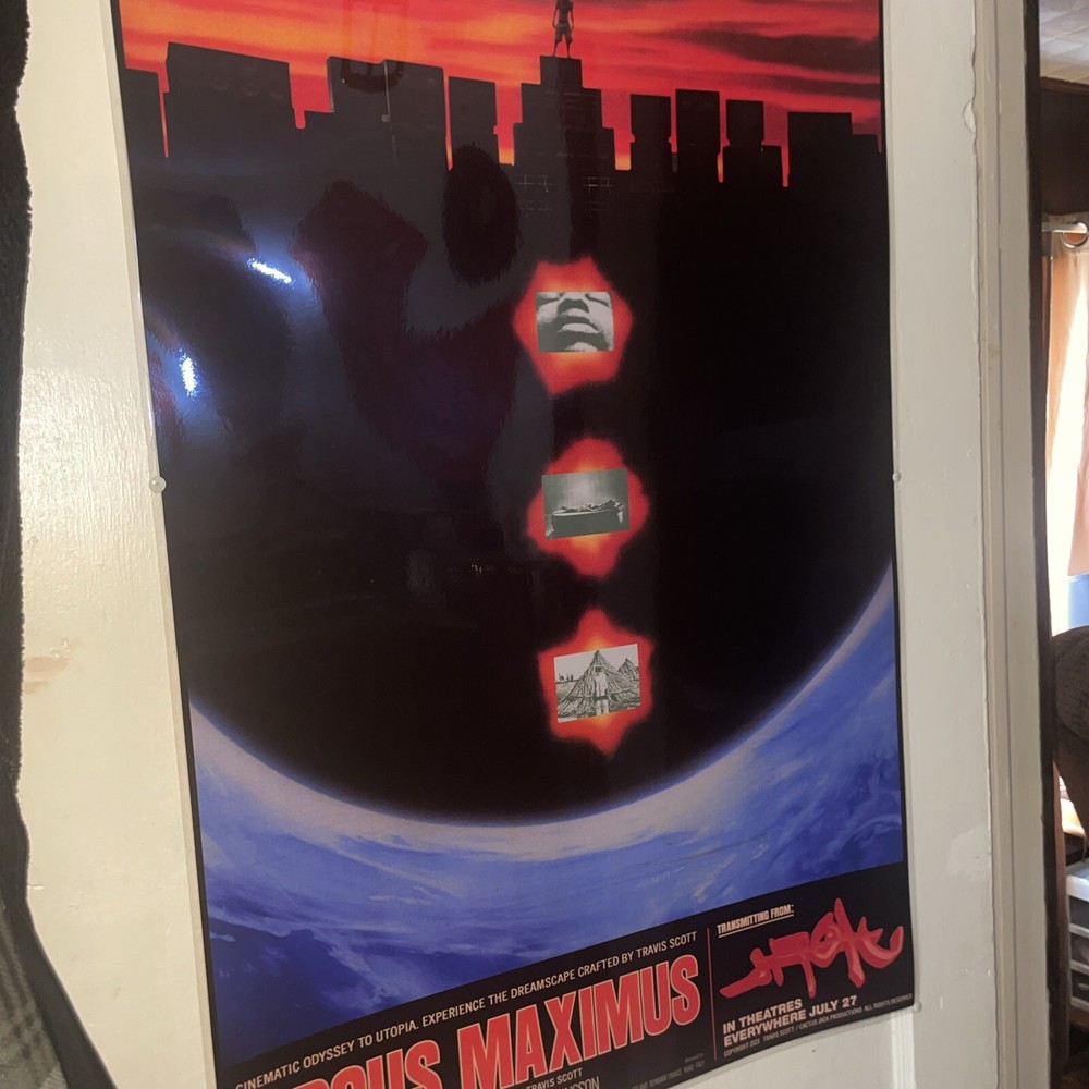 Travis Scott circus maximus poster