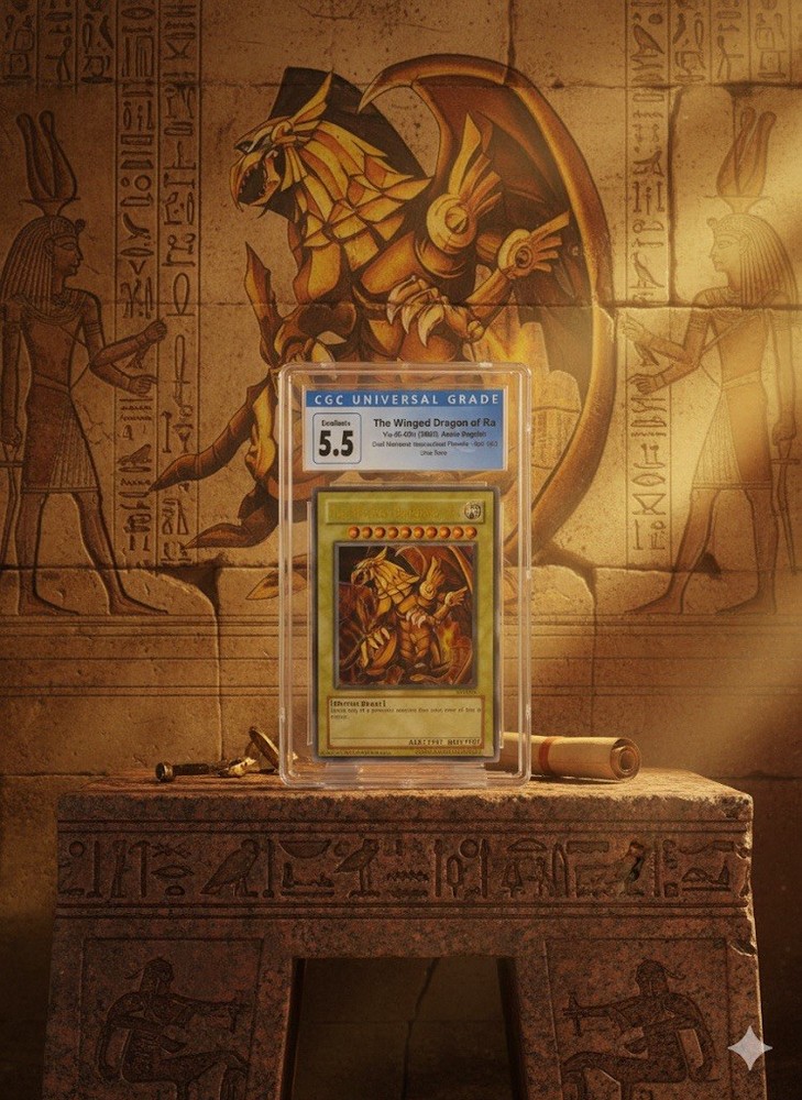 The Winged Dragon of Ra (Secret Rare) GBI-003 Yu-Gi-Oh! Duel Monsters International: Worldwide Edition Unlimited