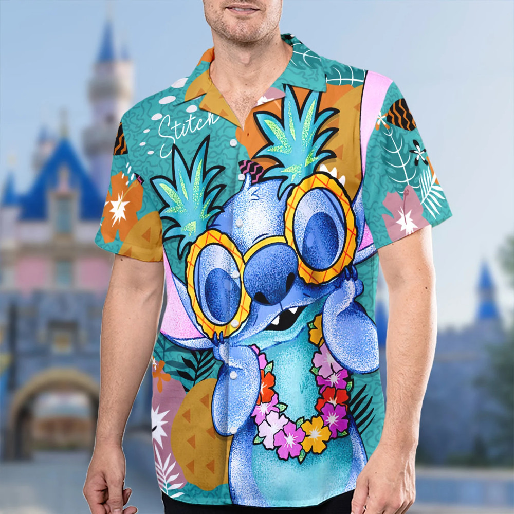 Cute Floral Monster HAWAII SHIRT All Over Print Father Day Gift Best Price