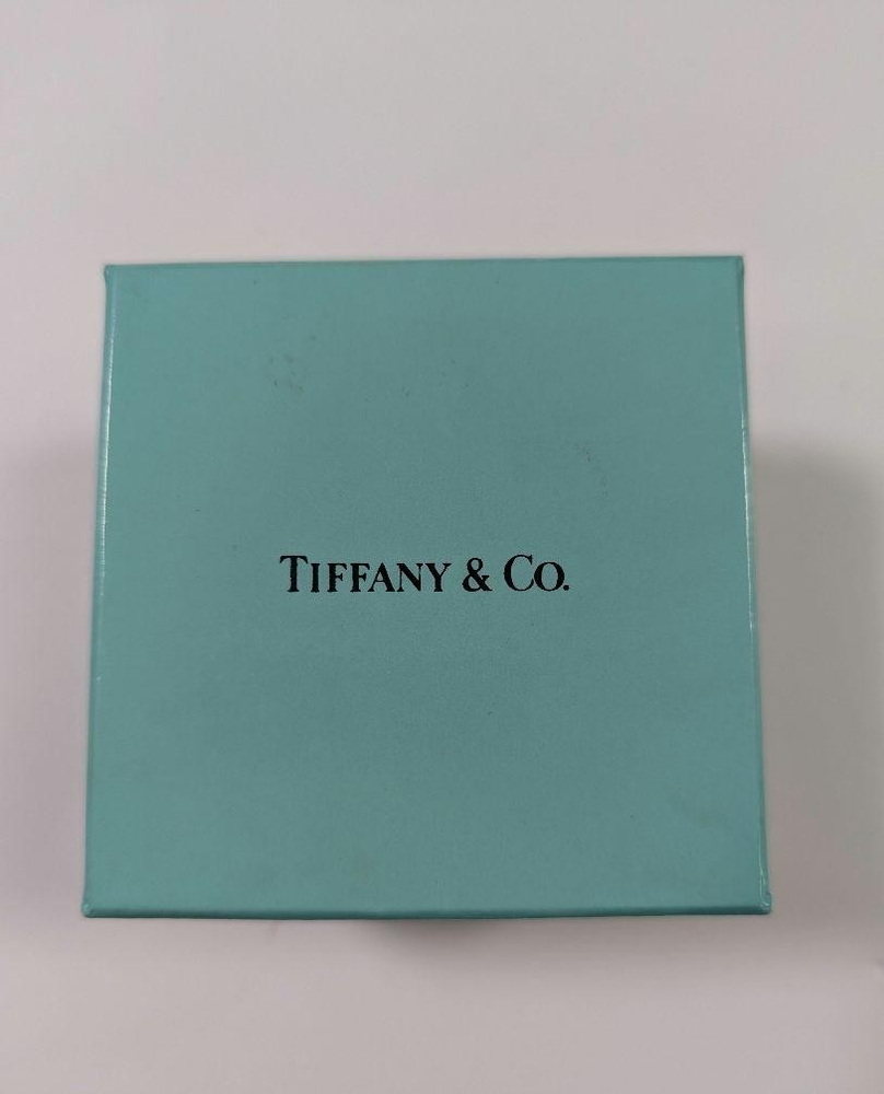 Vintage Tiffany & Co Blue Jewelry Box From Japan Free Shipping