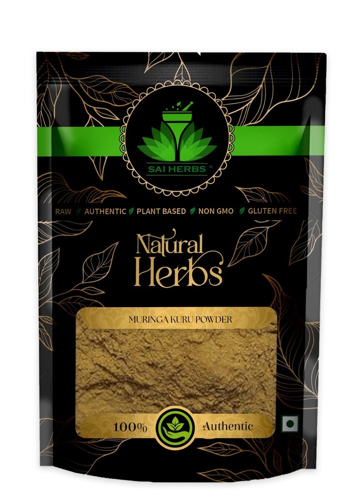 SAI HERBS Moringa Powder - Supports Healthy Living Naturally